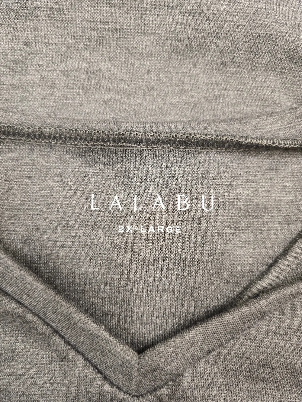 Lalabu Dad Shirt 2XL Heather Gray NWT - Picture 12 of 12